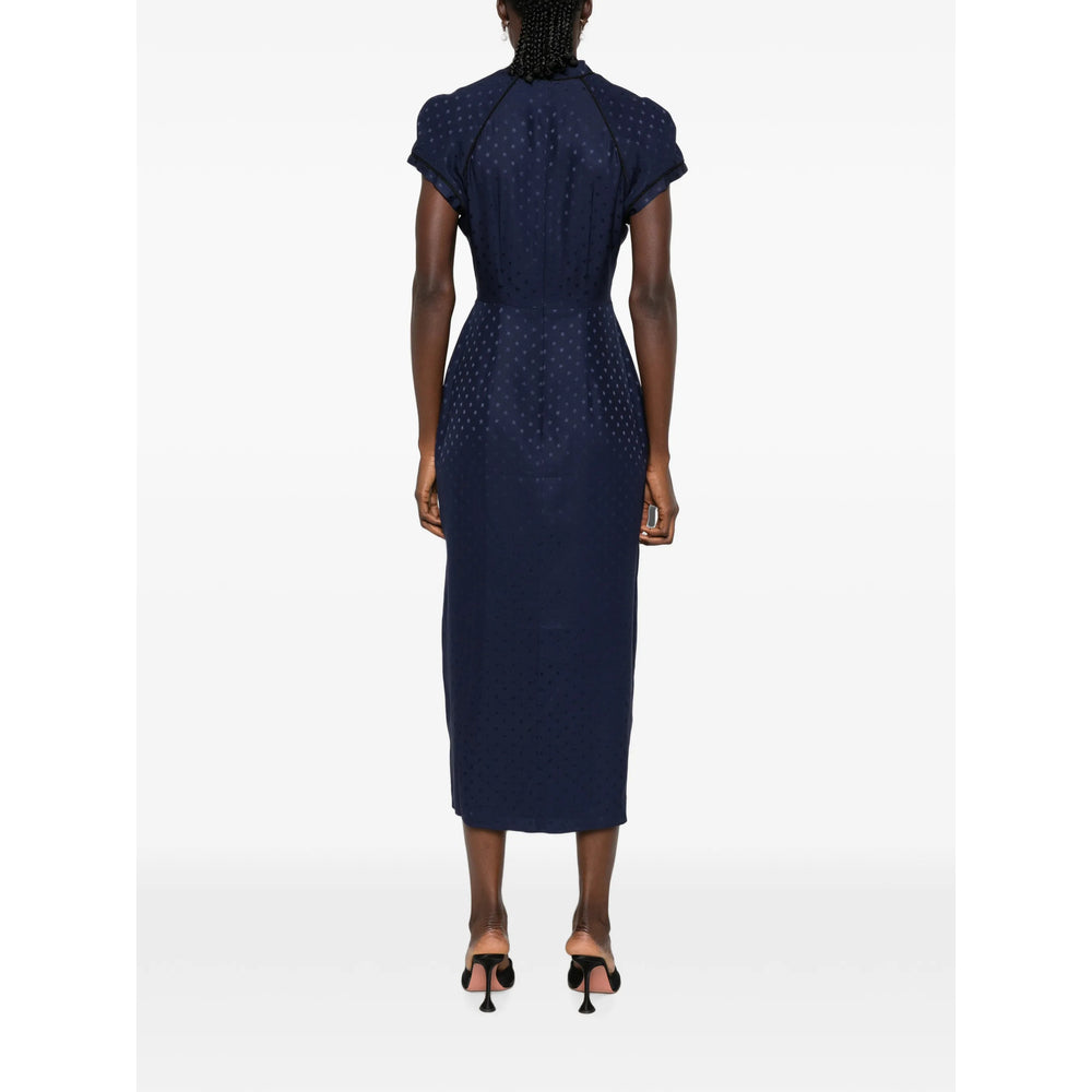 Alessandra Rich Blue Dresses - Day Dresses Women ALESSANDRA RICH