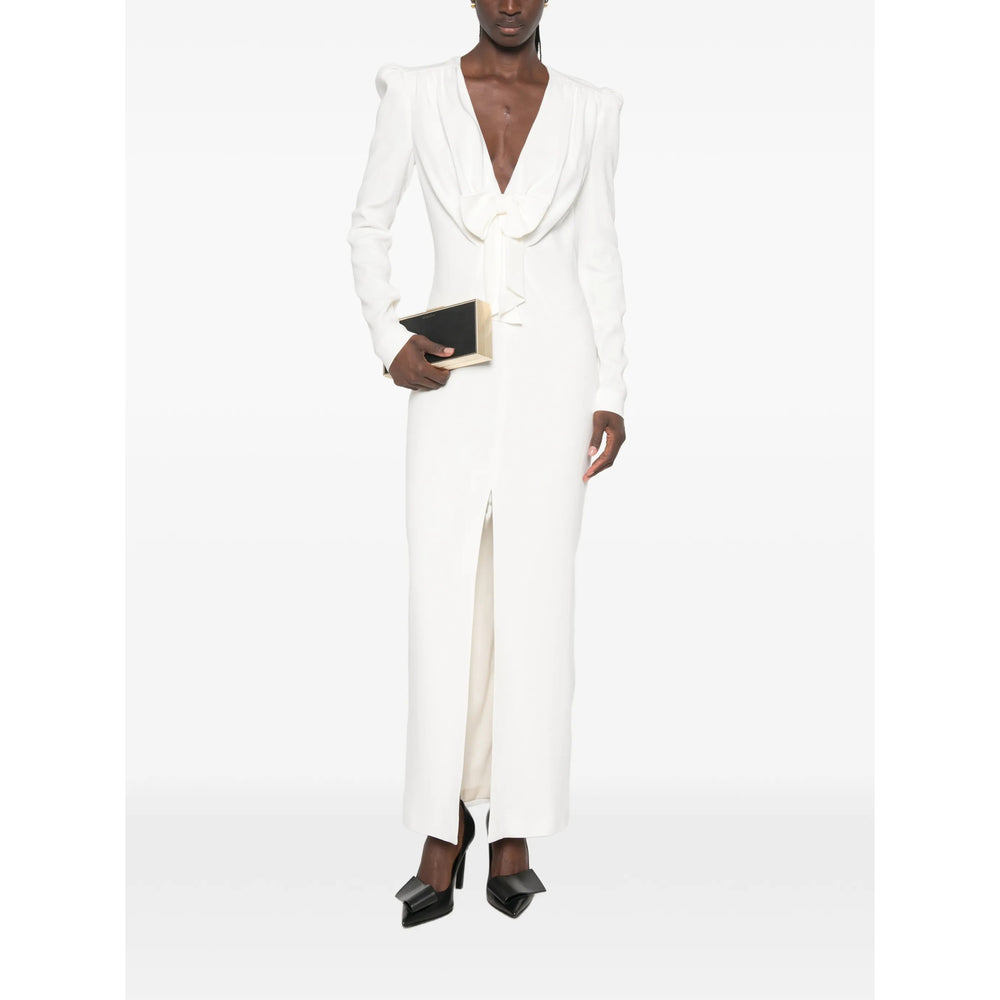 Alessandra Rich White Dresses - Evening Dresses Women ALESSANDRA RICH