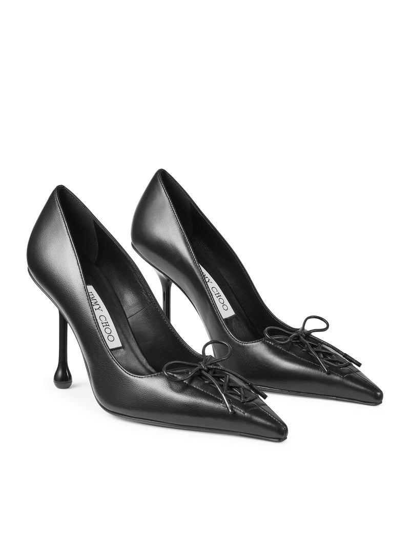 Jimmy Choo Women Scarlett 95 Black Nappa Pump JIMMY CHOO
