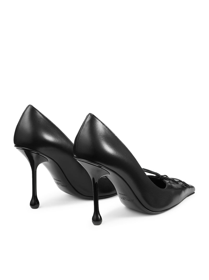 Jimmy Choo Women Scarlett 95 Black Nappa Pump JIMMY CHOO