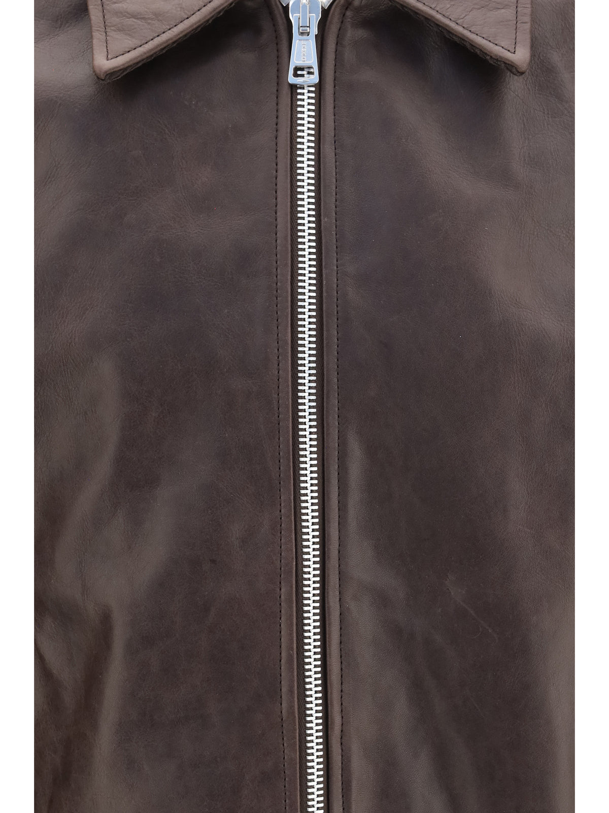 Our Legacy Men Mini Leather Jacket OUR LEGACY