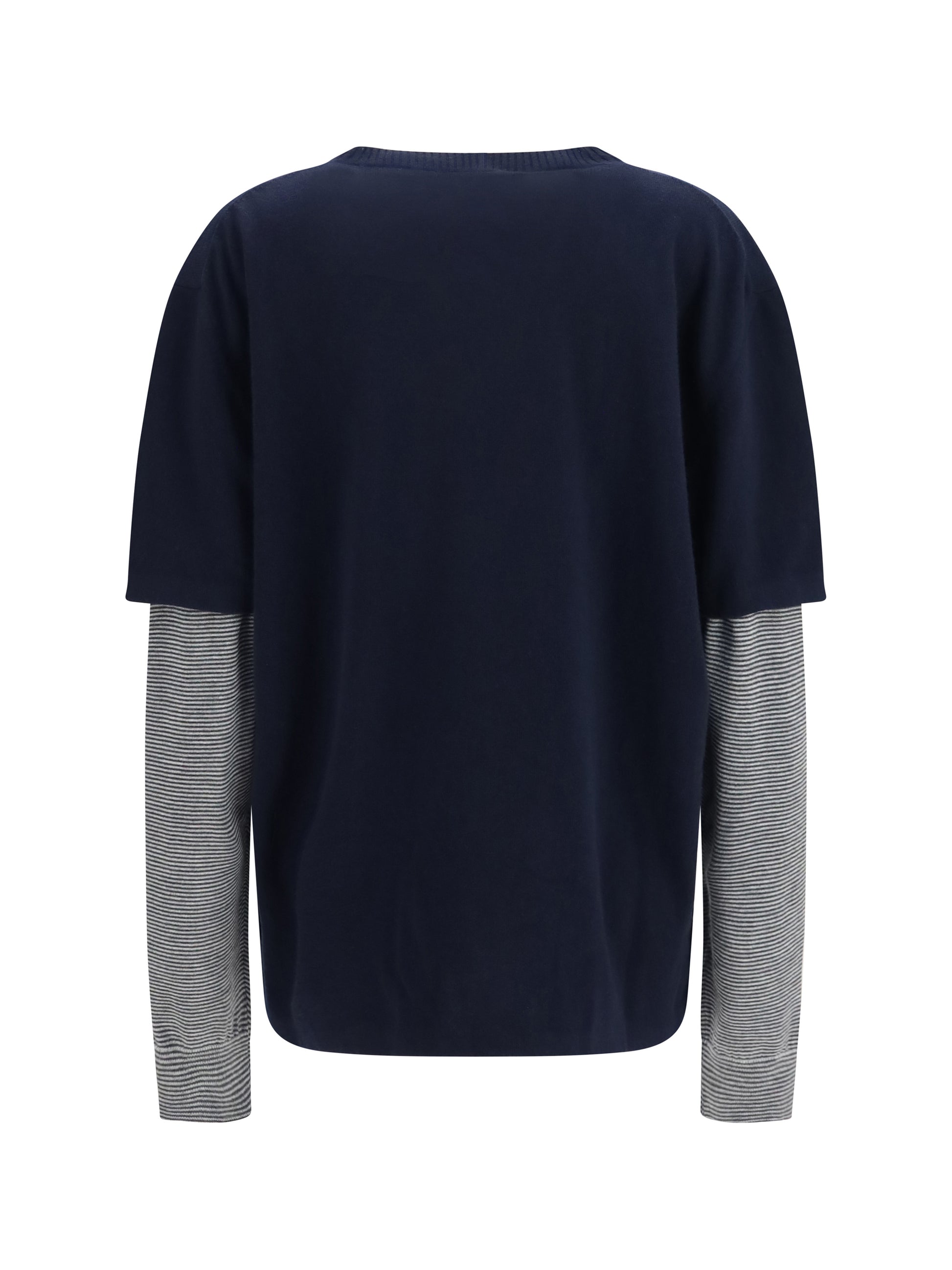 Miu Miu Women Long-Sleeve Layered Sweater MIU MIU