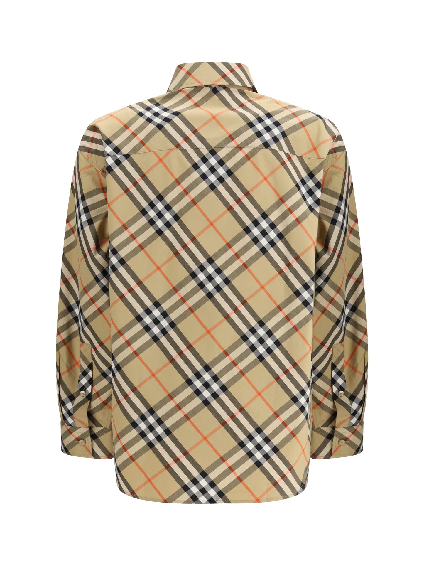 Burberry Women Slim Fit Cotton Check Shirt BURBERRY
