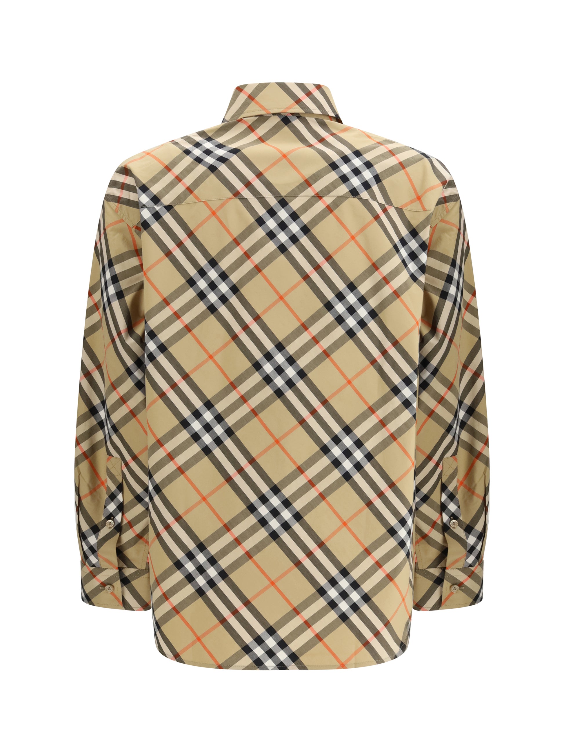 Burberry Women Slim Fit Cotton Check Shirt BURBERRY