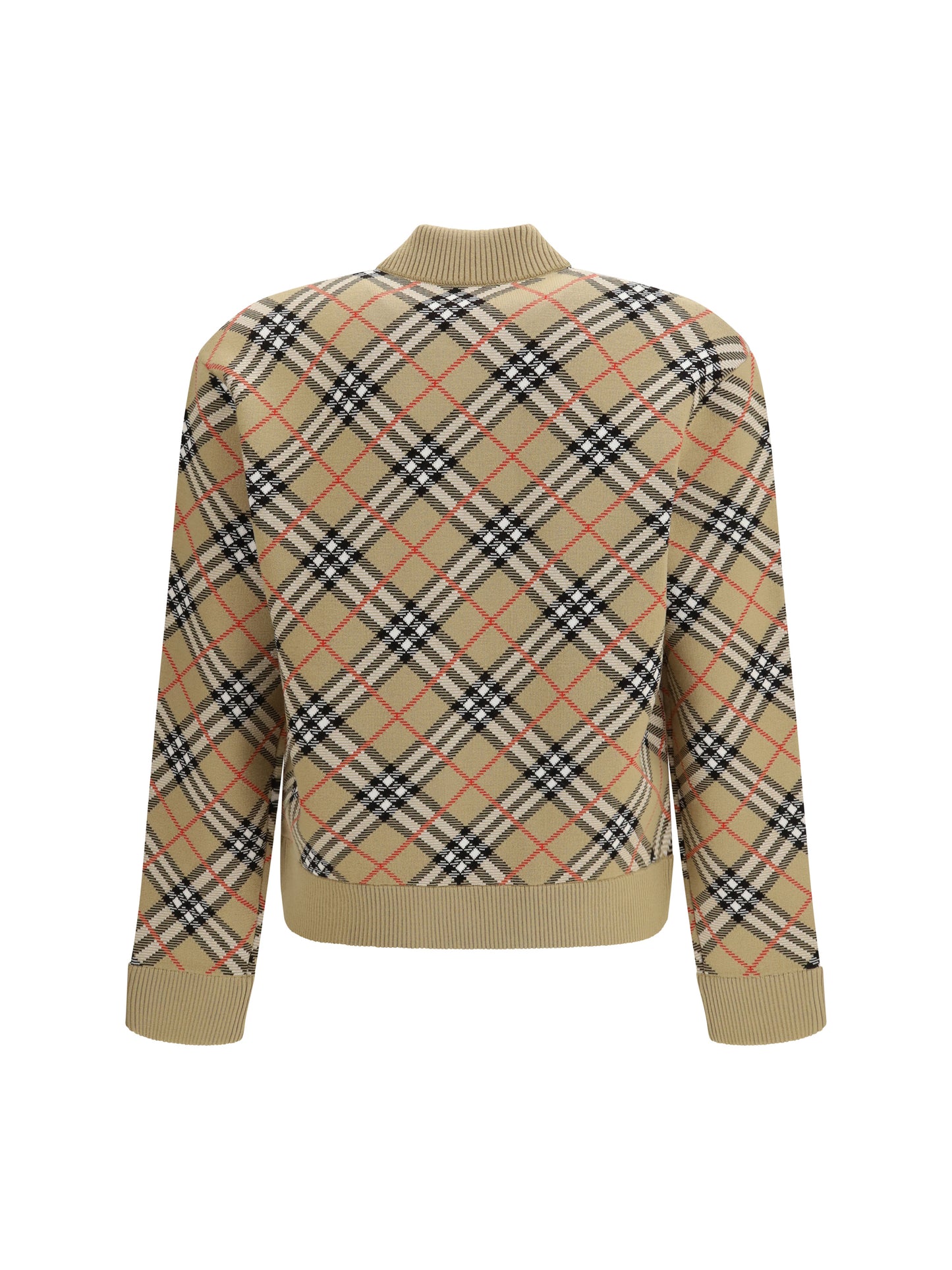 Burberry Men Vintage Check Zip Cardigan BURBERRY