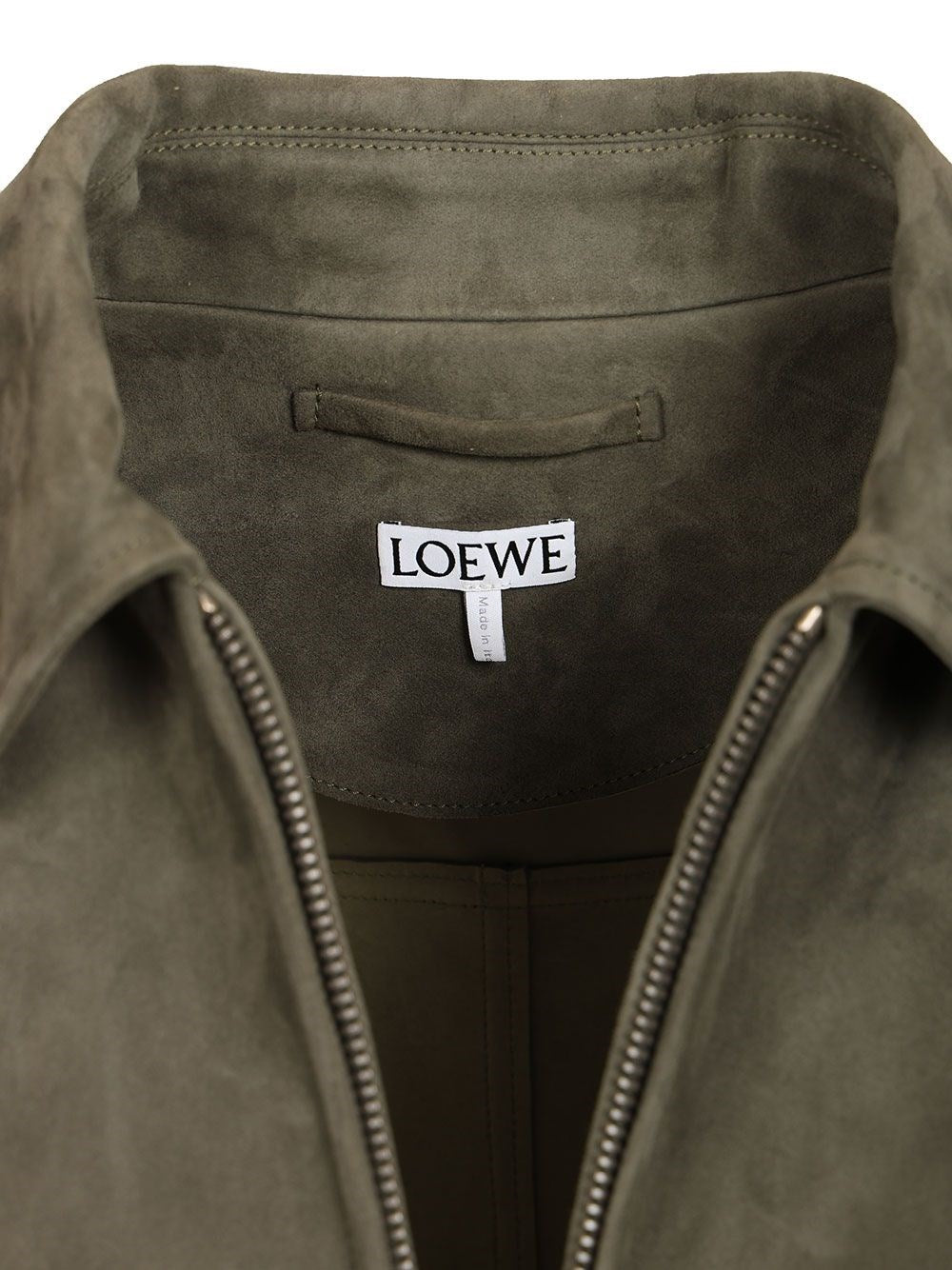 Loewe Men Lightweight Suede Lambskin Jacket LOEWE