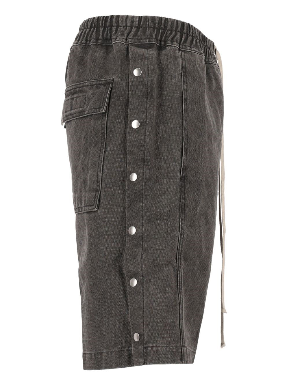 Rick Owens Drkshdw Men Straight-Leg Cotton Canvas Pusher Shorts RICK OWENS