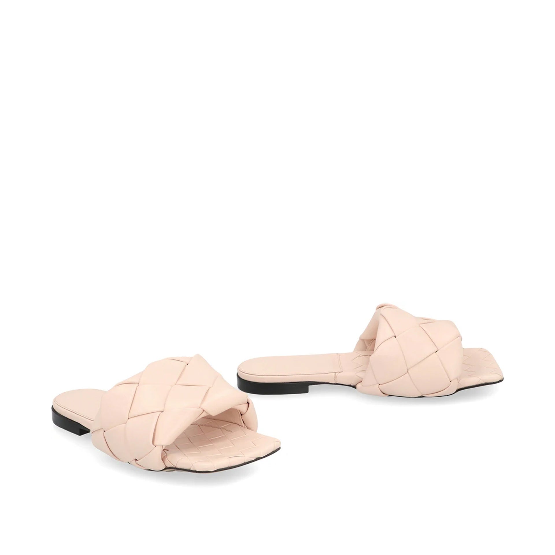 Bottega Veneta  Lido Leather Flat Sandals Women BOTTEGA VENETA