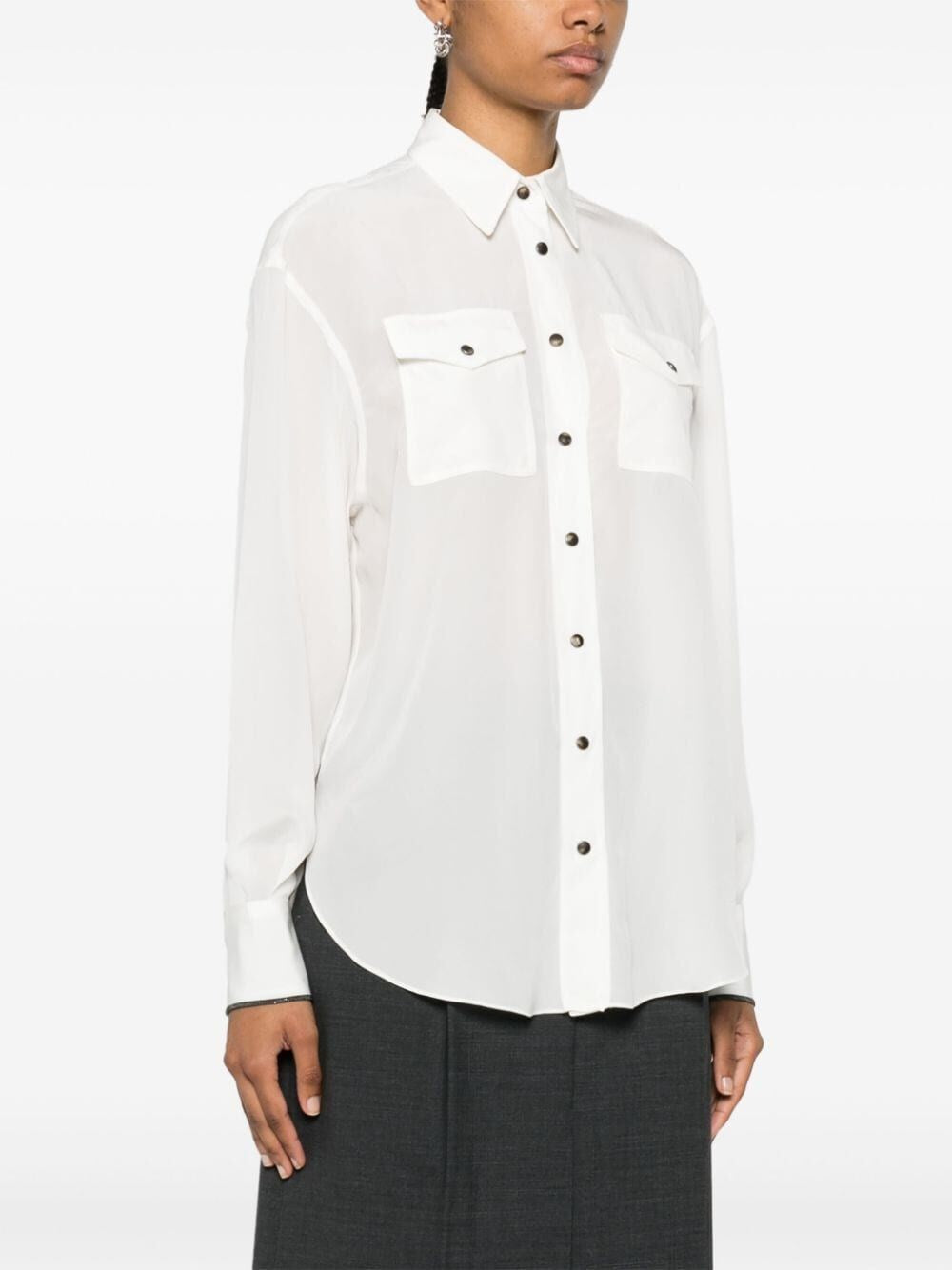Brunello Cucinelli Women Long Sleeve Shirt BRUNELLO CUCINELLI
