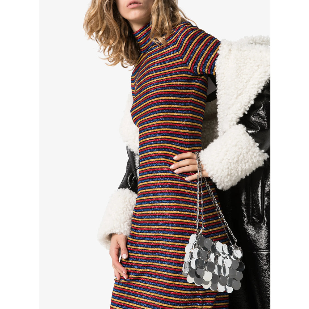 Rabanne Silver Shoulder Bags Women PACO RABANNE
