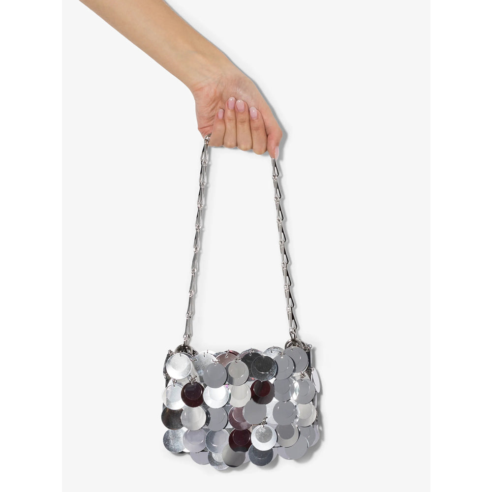 Rabanne Silver Shoulder Bags Women PACO RABANNE