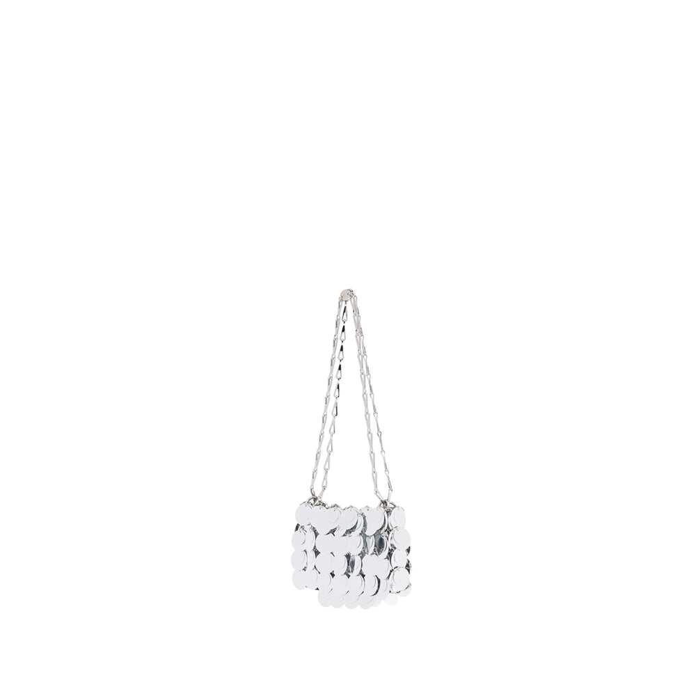 Rabanne Silver Shoulder Bags Women PACO RABANNE