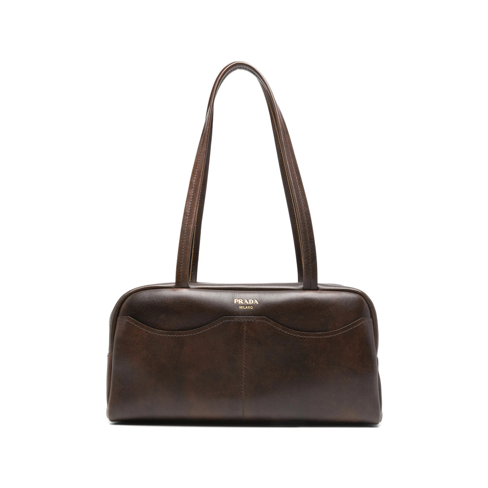 Prada Brown Shoulder Bags Women PRADA