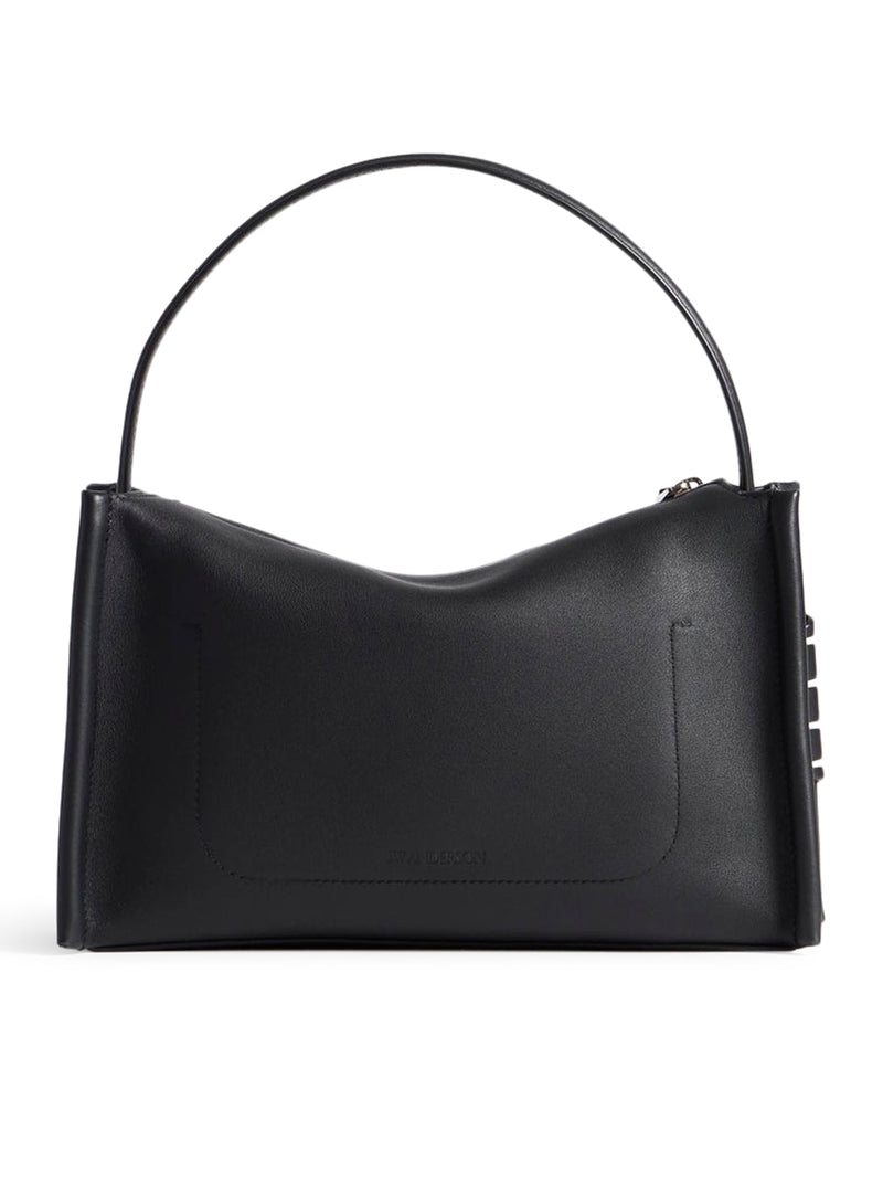 J.W.Anderson Women Black Leather Loafer Bag J.W. ANDERSON