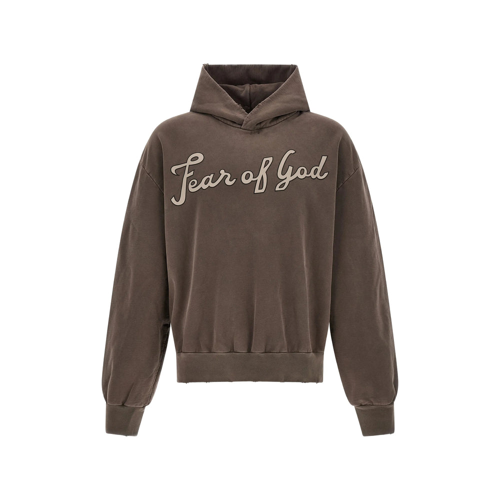 Fear Of God Brown Sweaters & Knitwear - Hoodies Men FEAR OF GOD