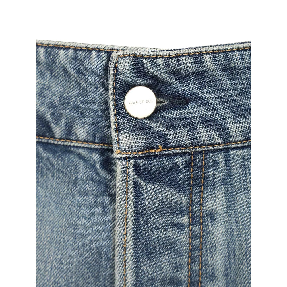Fear Of God Blue Shorts - Denim Shorts Men FEAR OF GOD