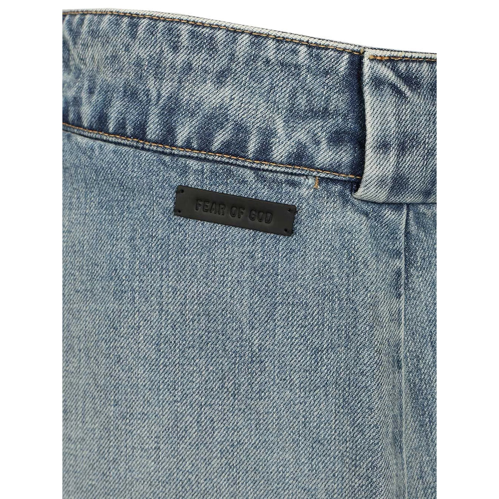 Fear Of God Blue Shorts - Denim Shorts Men FEAR OF GOD