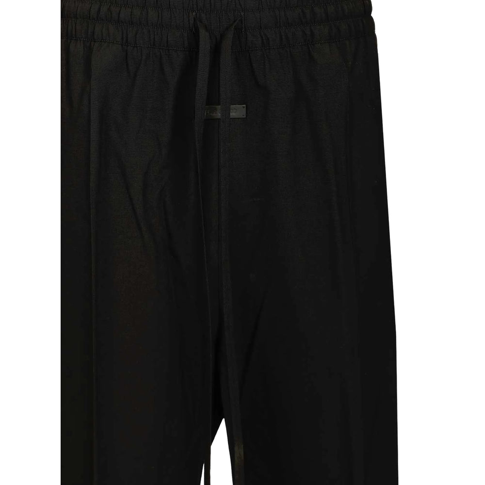 Fear Of God Black Trousers - Wide-Leg Trousers Men FEAR OF GOD