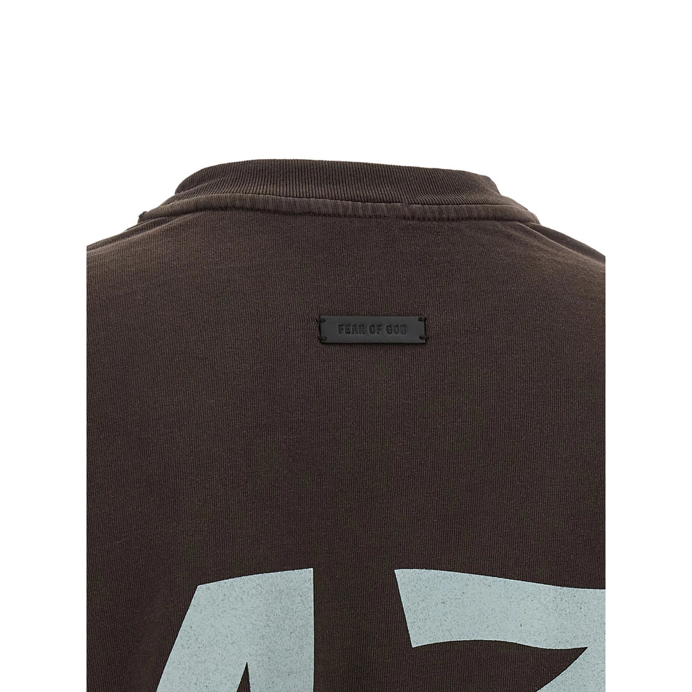 Fear Of God Brown T-Shirts & Vests - T-Shirts Men FEAR OF GOD
