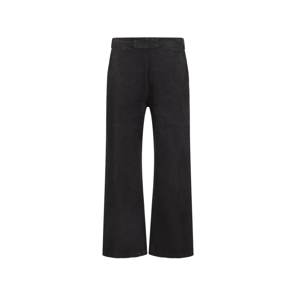 Fear Of God Black Denim - Wide-Leg Jeans Men FEAR OF GOD