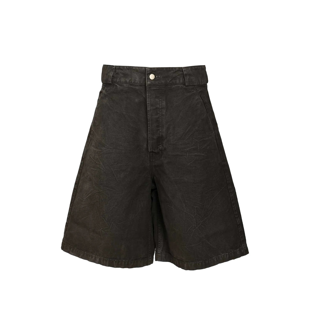 Fear Of God Black Shorts - Denim Shorts Men FEAR OF GOD