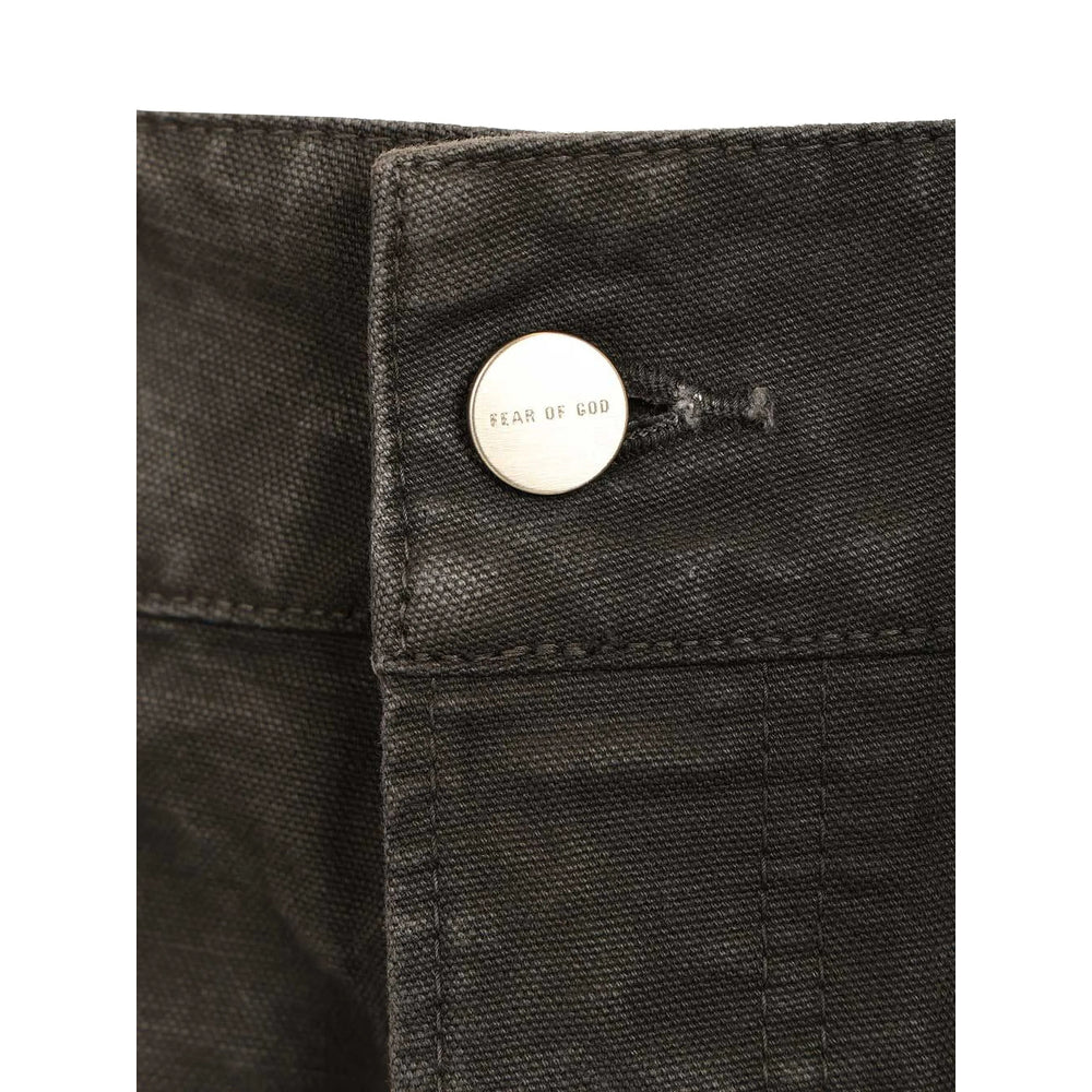 Fear Of God Black Shorts - Denim Shorts Men FEAR OF GOD