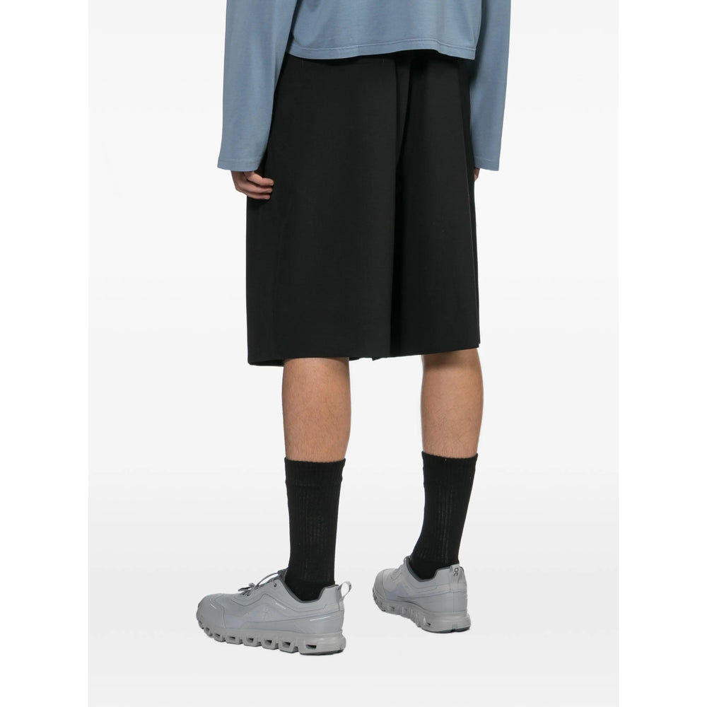 Fear Of God Black Shorts - Drop-Crotch Shorts Men FEAR OF GOD