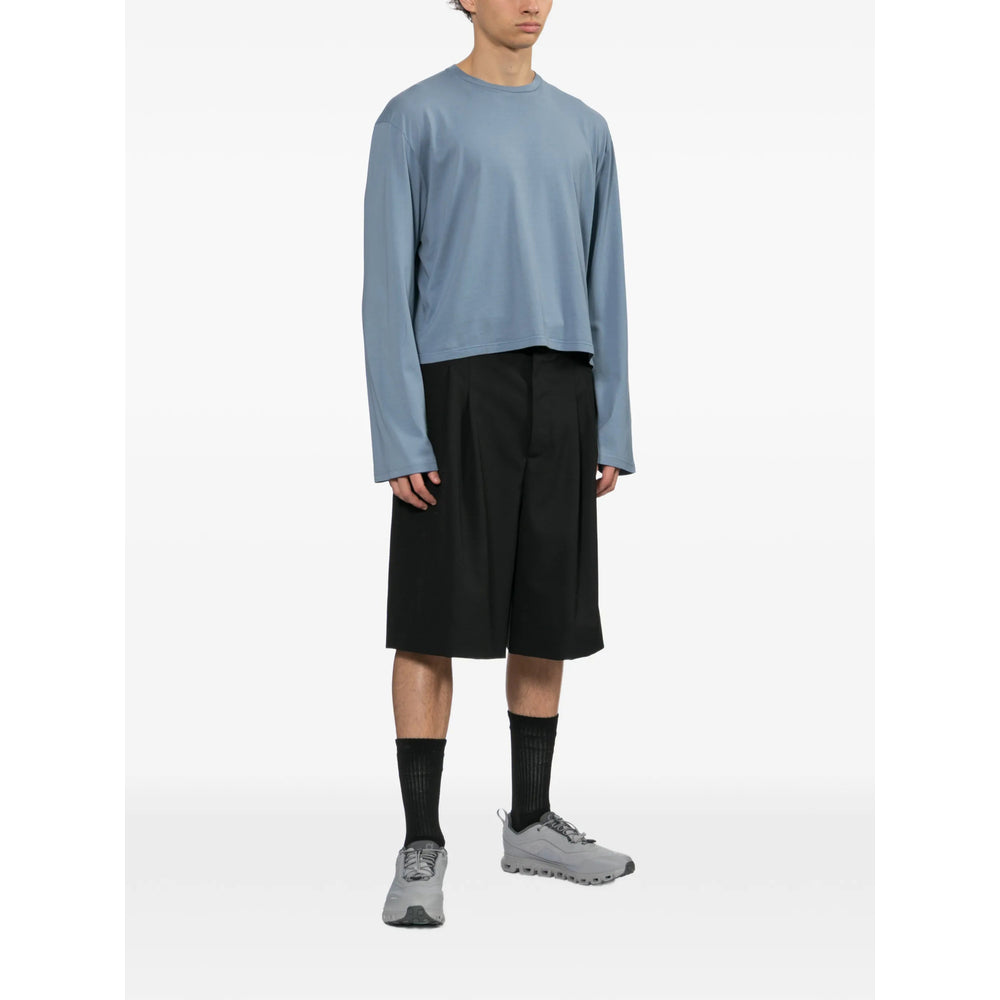 Fear Of God Black Shorts - Drop-Crotch Shorts Men FEAR OF GOD