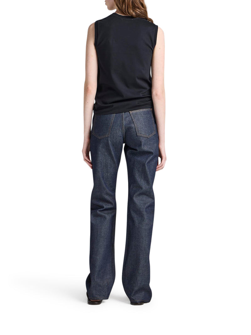 J.W.Anderson Women Cotton Tank Top With Knotted Hem