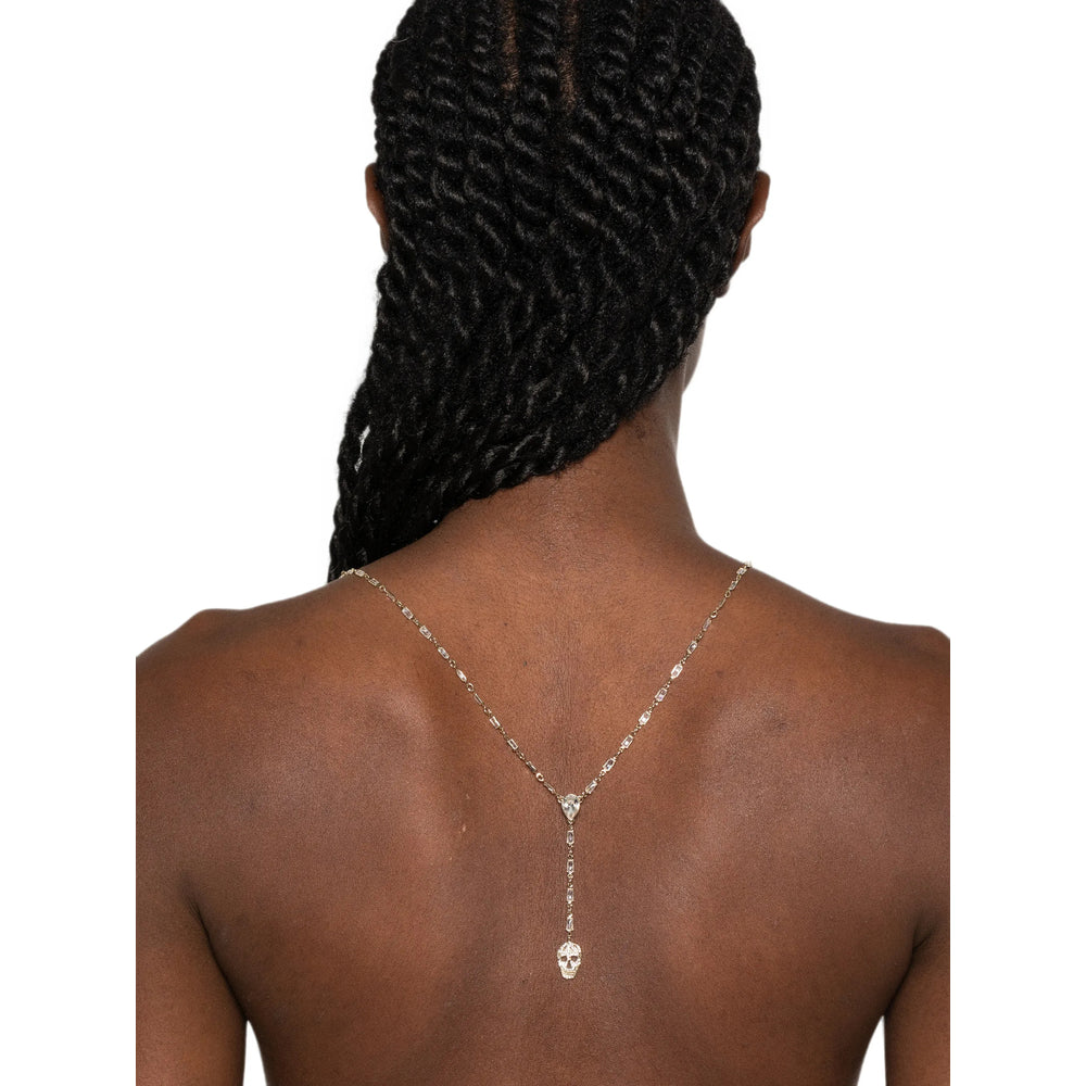 Alexander Mcqueen Gold Necklaces Women ALEXANDER MCQUEEN