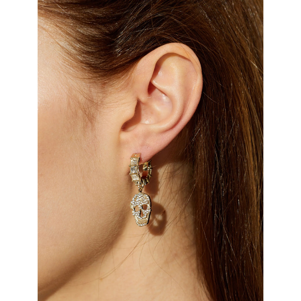 Alexander Mcqueen Gold Earrings Women ALEXANDER MCQUEEN