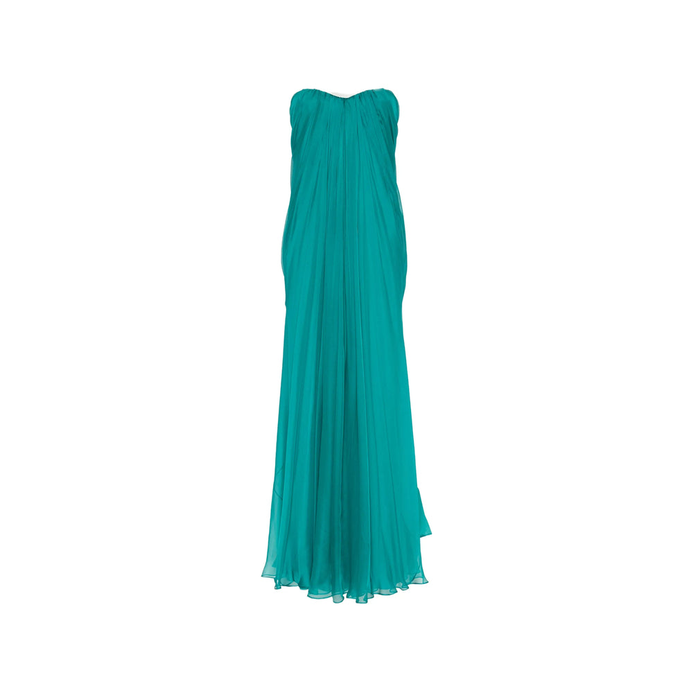 Alexander Mcqueen Blue Dresses - Evening Dresses Women ALEXANDER MCQUEEN