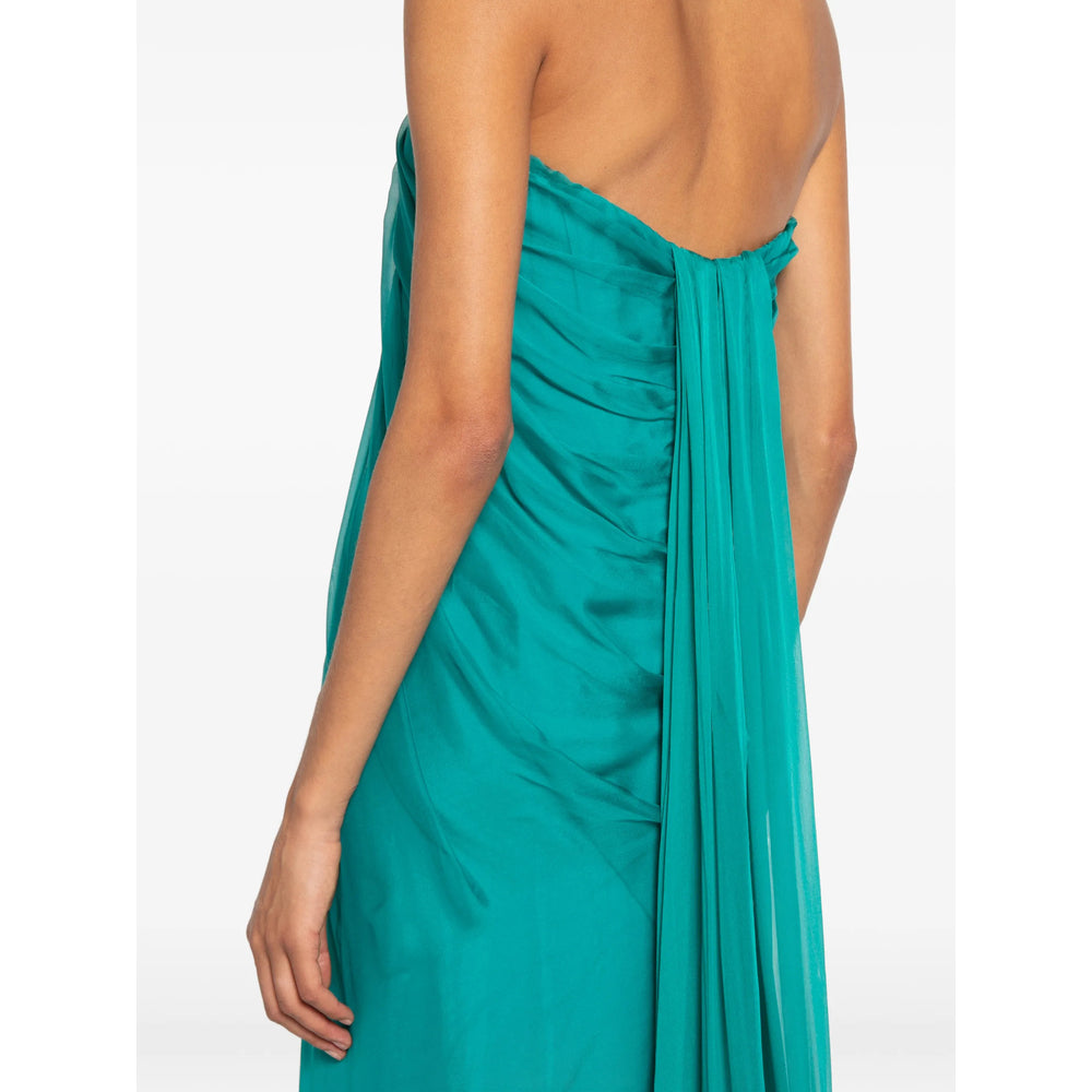 Alexander Mcqueen Blue Dresses - Evening Dresses Women ALEXANDER MCQUEEN