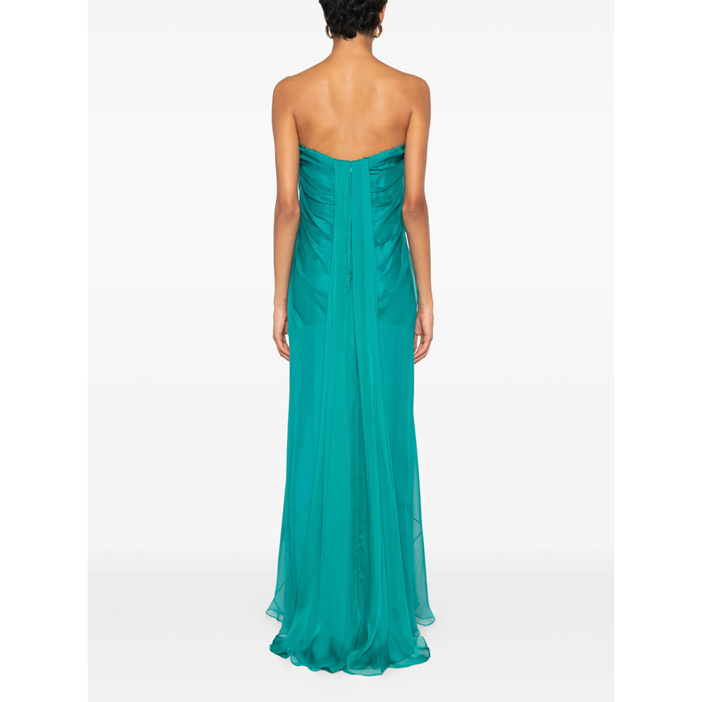 Alexander Mcqueen Blue Dresses - Evening Dresses Women ALEXANDER MCQUEEN