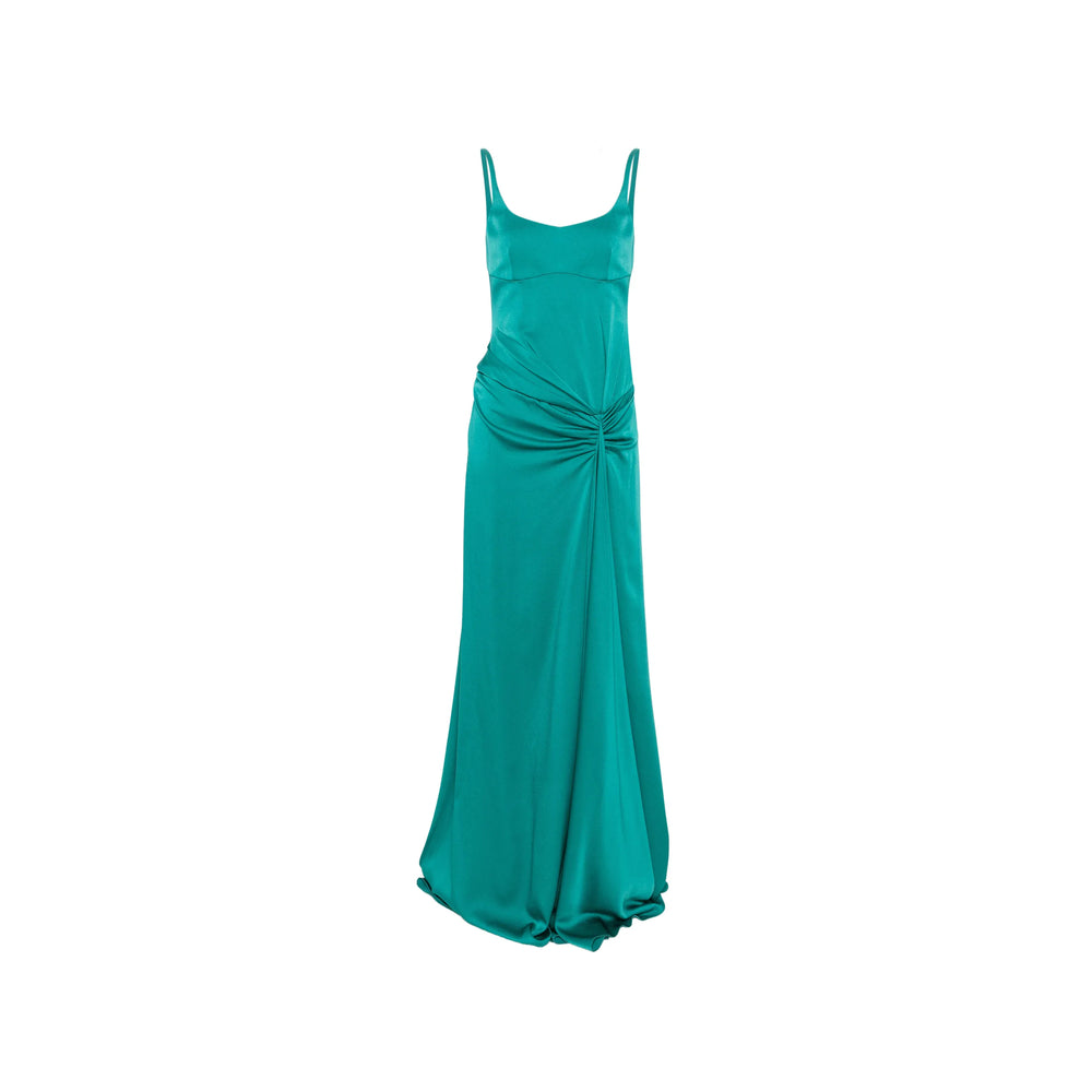 Alexander Mcqueen Green Dresses - Evening Dresses Women ALEXANDER MCQUEEN