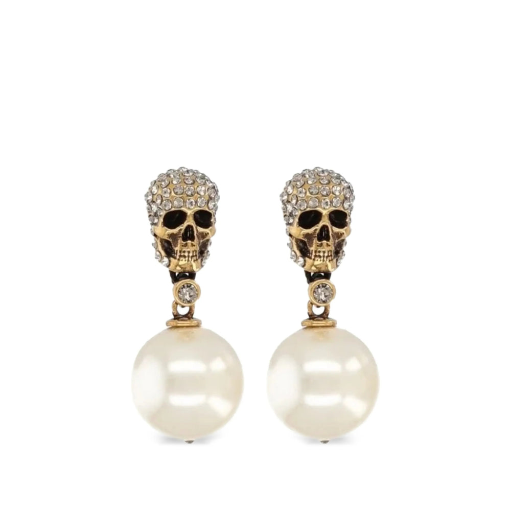 Alexander Mcqueen Gold Earrings Women ALEXANDER MCQUEEN
