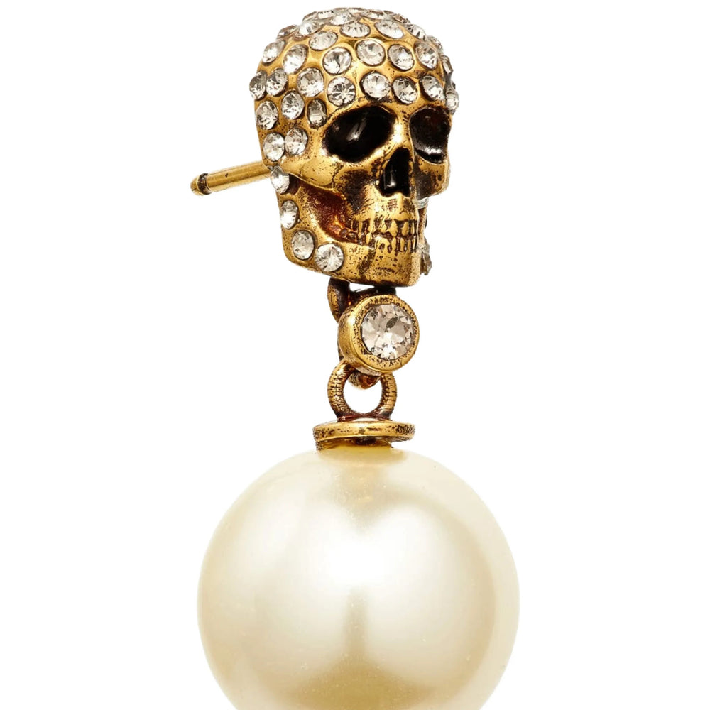 Alexander Mcqueen Gold Earrings Women ALEXANDER MCQUEEN