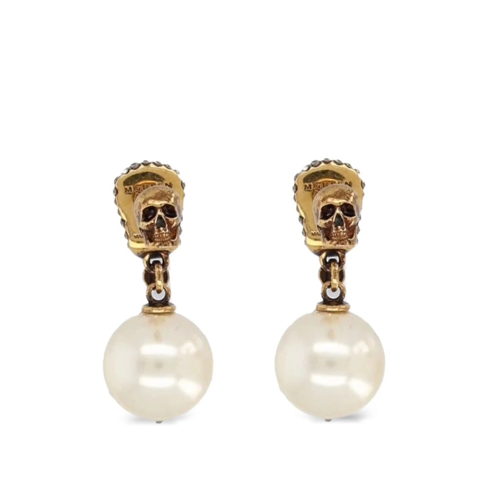Alexander Mcqueen Gold Earrings Women ALEXANDER MCQUEEN