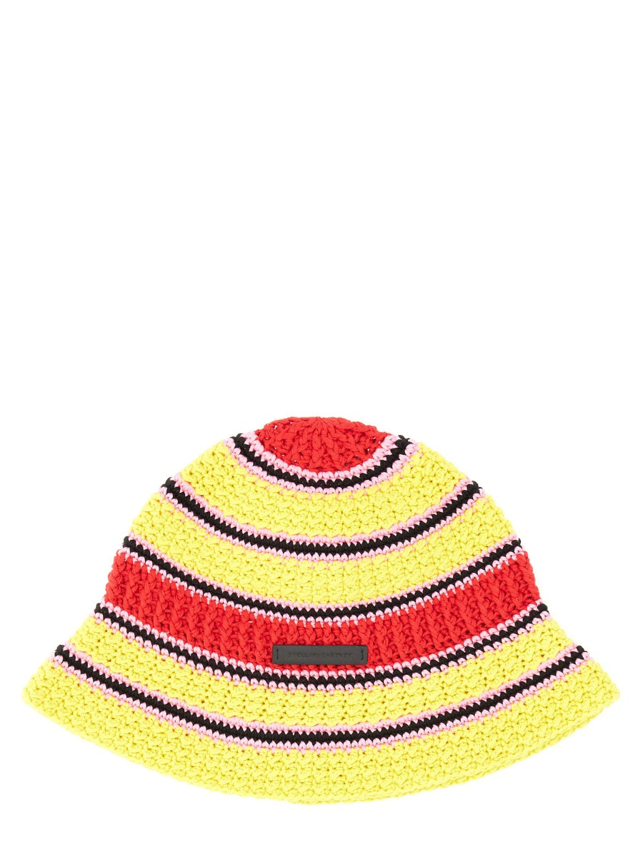 Stella Mccartney Women Crochet Bucket Hat STELLA MCCARTNEY