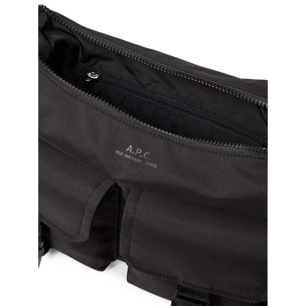 A.P.C. Black Shoulder Bags Men A.P.C.