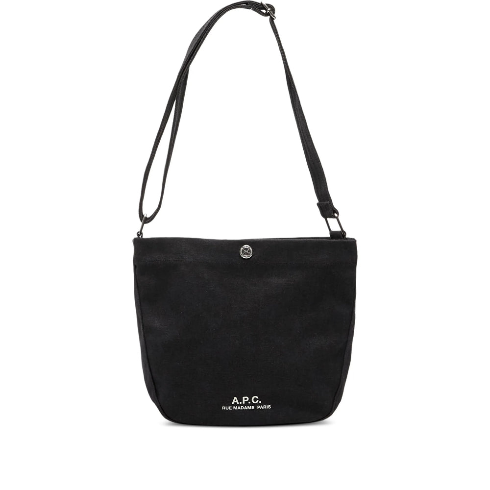A.P.C. Black Shoulder Bags Men A.P.C.