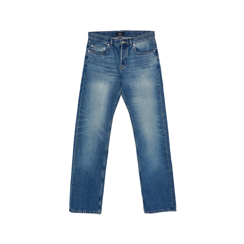 A.P.C. Blue Denim - Regular & Straight-Leg Jeans Men A.P.C.