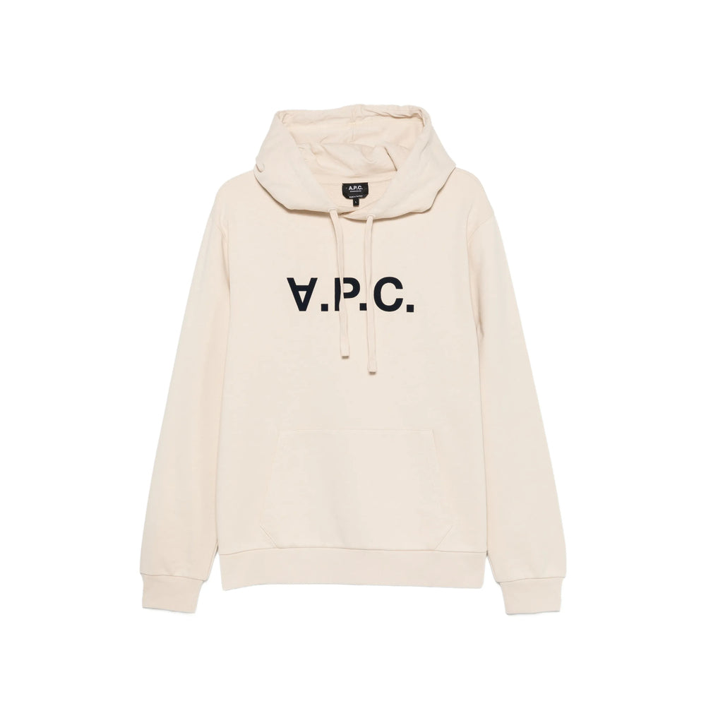 A.P.C. Neutrals Sweaters & Knitwear - Hoodies Men A.P.C.