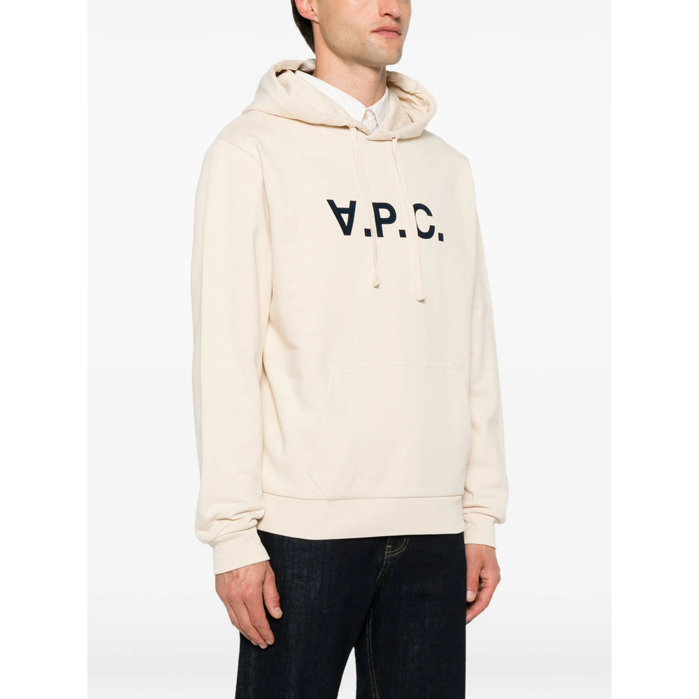 A.P.C. Neutrals Sweaters & Knitwear - Hoodies Men A.P.C.