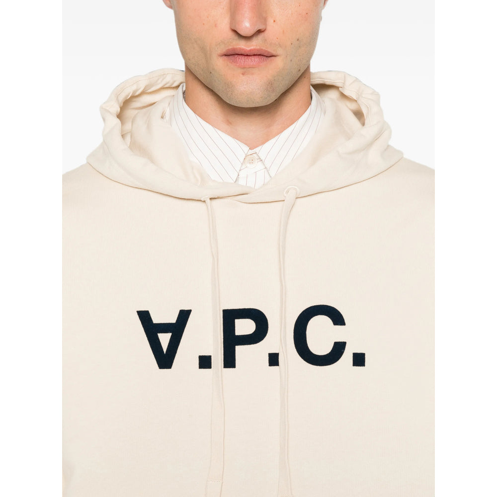 A.P.C. Neutrals Sweaters & Knitwear - Hoodies Men A.P.C.