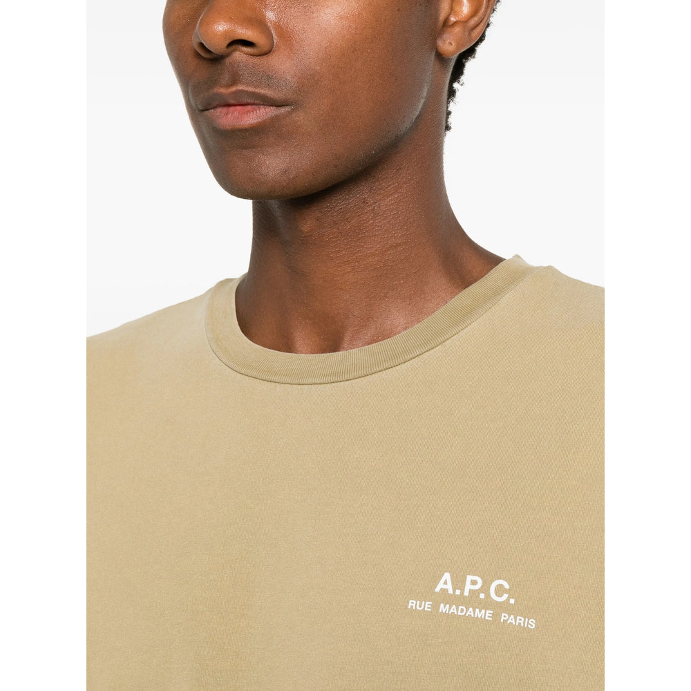 A.P.C. Neutrals T-Shirts & Vests - T-Shirts Men A.P.C.