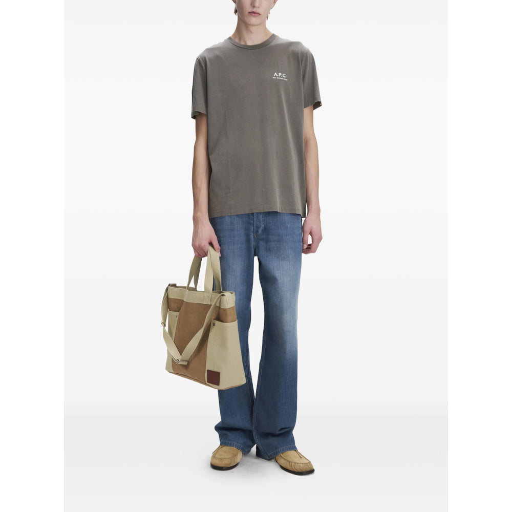 A.P.C. Grey T-Shirts & Vests - T-Shirts Men A.P.C.