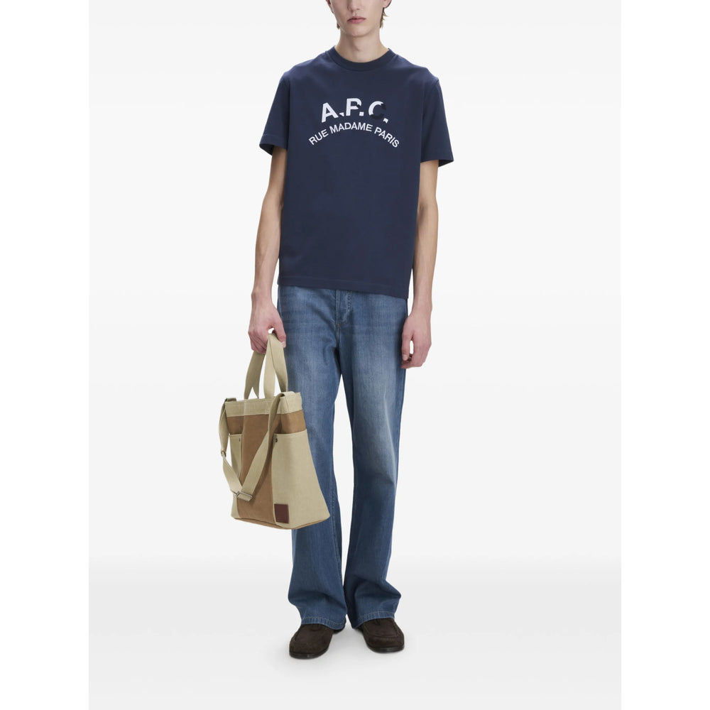 A.P.C. Blue T-Shirts & Vests - T-Shirts Men A.P.C.