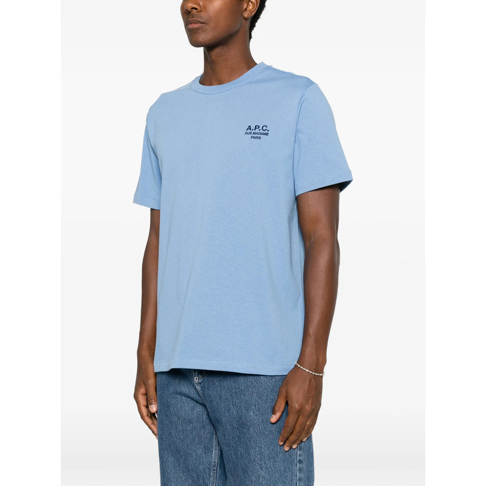 A.P.C. Blue T-Shirts & Vests - T-Shirts Men A.P.C.