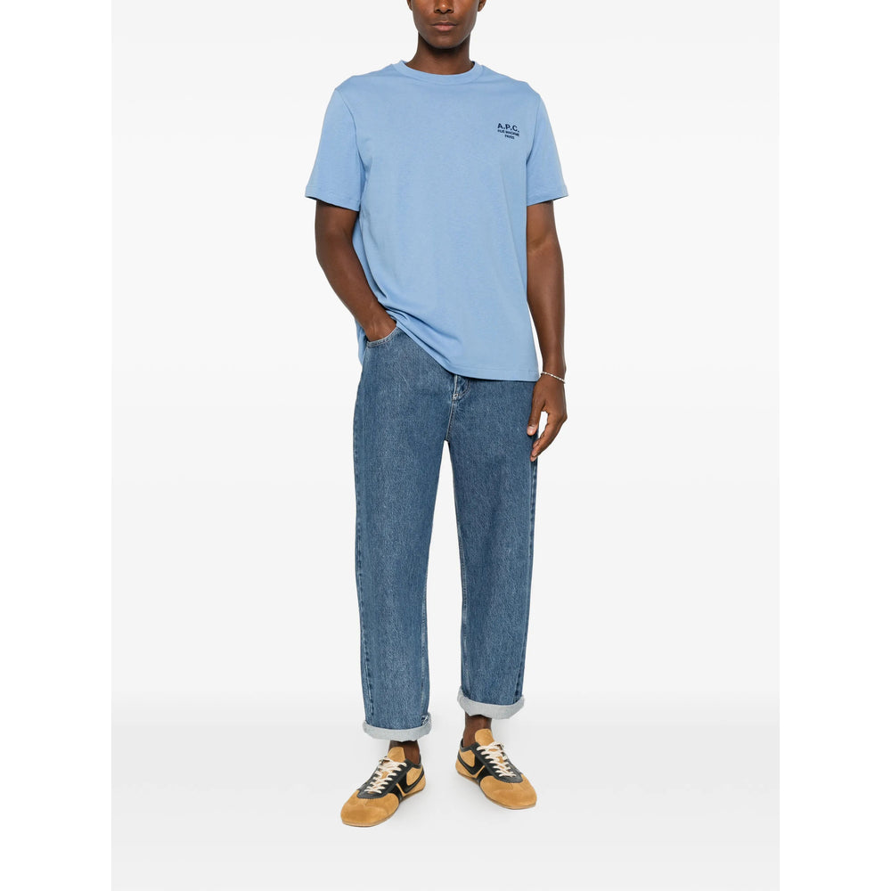 A.P.C. Blue T-Shirts & Vests - T-Shirts Men A.P.C.